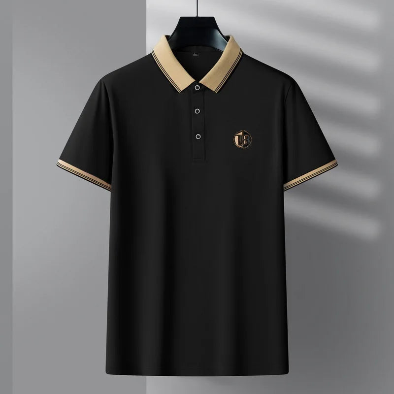 Camisa Polo Mascuina Elegante Fitori