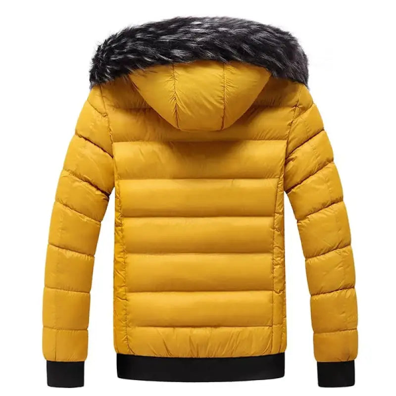 Jaqueta Puffer Masculina Capuz Forrado Fitori