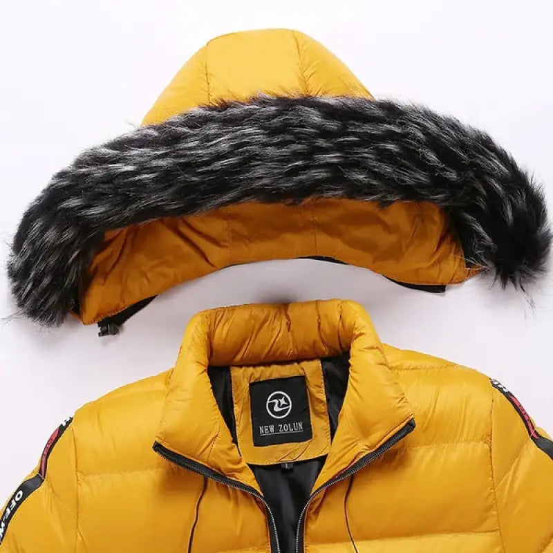 Jaqueta Puffer Masculina Capuz Forrado Fitori