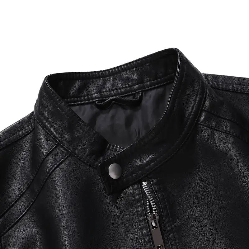 Jaqueta de Couro Masculina Fitori