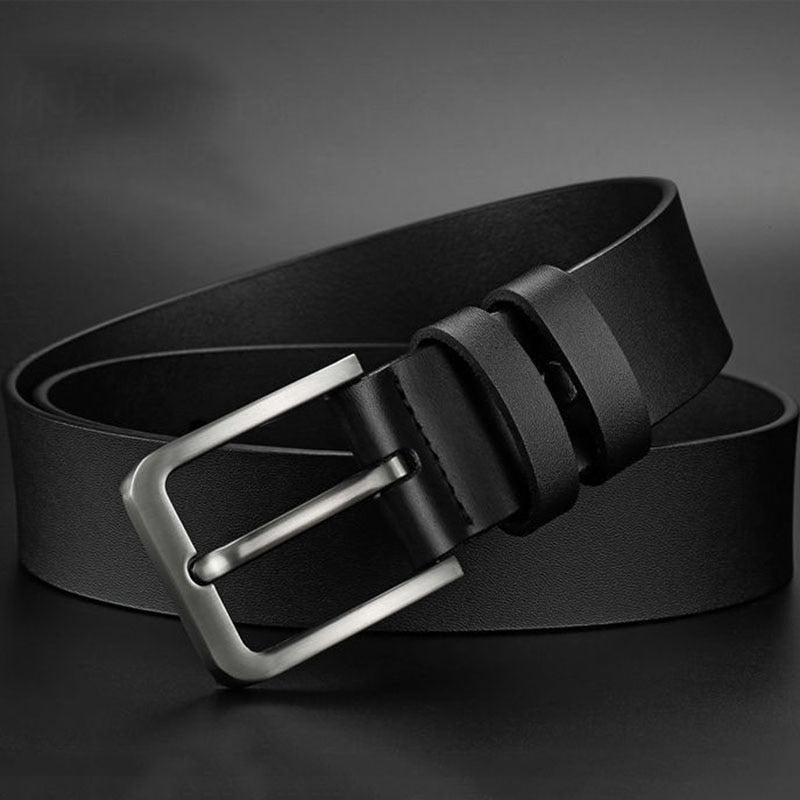 Cinto Masculino de Couro Vintage Pierre