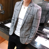Blazer Masculino Fitori Xadrez