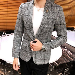 Blazer Masculino Fitori Xadrez
