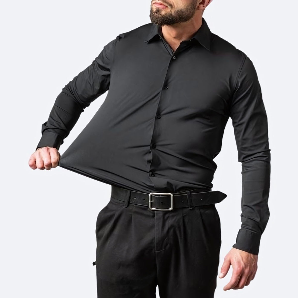 Camisa Social Masculina Fitori