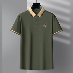 Camisa Polo Mascuina Elegante Fitori
