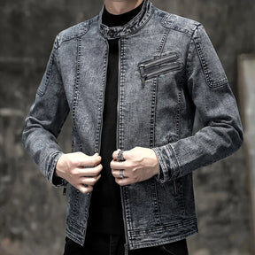 Jaqueta Jeans Masculina Fitori Grife