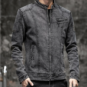 Jaqueta Jeans Masculina Fitori Grife