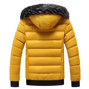 Jaqueta Puffer Masculina Capuz Forrado Fitori