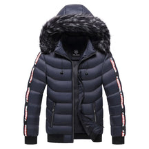 Jaqueta Puffer Masculina Capuz Forrado Fitori