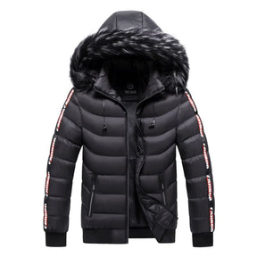 Jaqueta Puffer Masculina Capuz Forrado Fitori